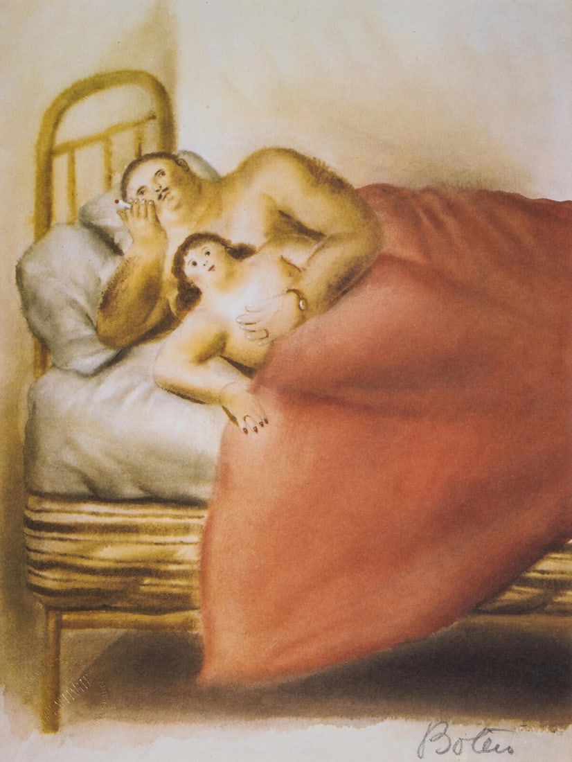 Fernando Botero (1932-2023) Lussuria (Lust) (1 of 1)
