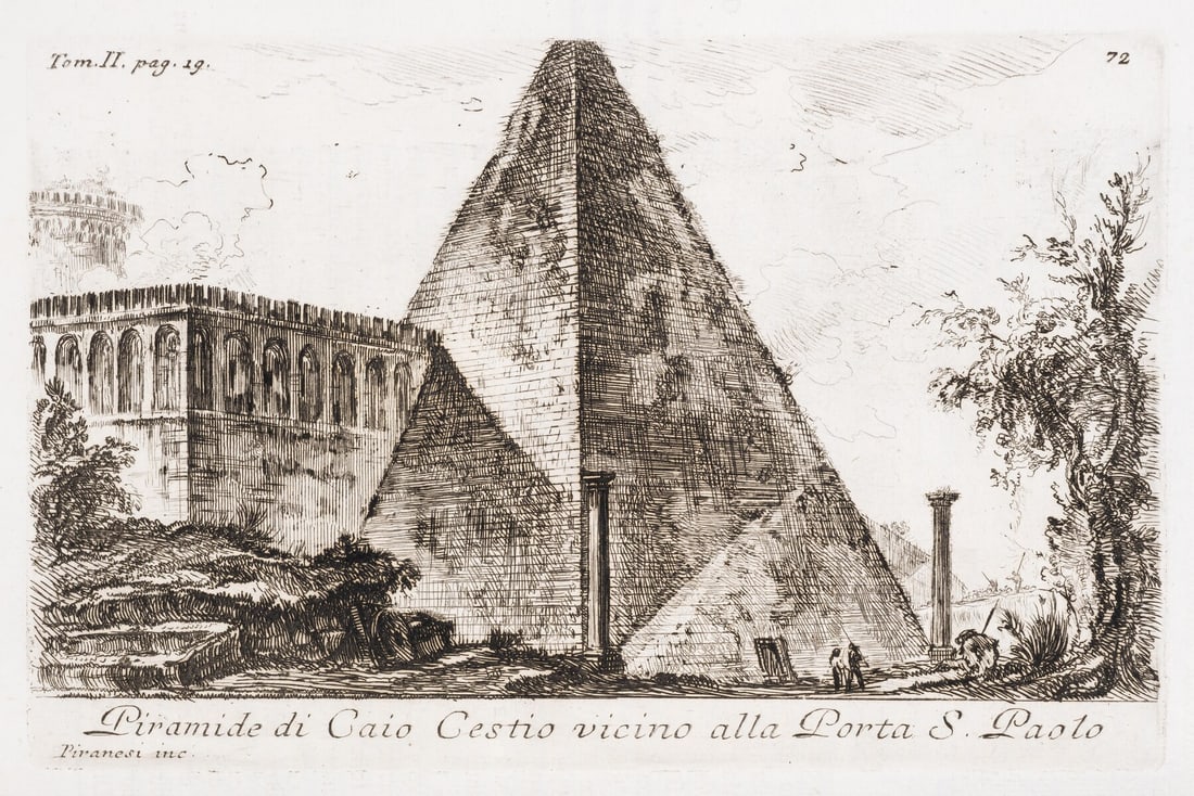 Italy.- Venuti (Ridolfino) Accurata, e Succinta Descrizione Topografica delle Antichita di Roma, 2 (1 of 1)