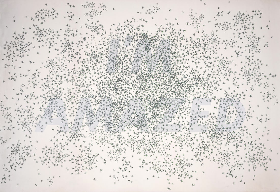 Ed Ruscha (b.1937) I'm Amazed, from Fourteen Big Prints (Engberg 56): Ed Ruscha (b.1937)I'm Amazed, from Fourteen Big Prints (Engberg 56)Screenprint in colours, 1971, signed and dated in pencil, numbered from the edition of 100, printed by Advanced Graphics, published b