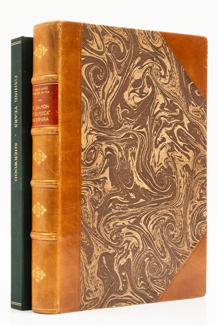 Salmon Fishing in Spain.- Marzales (Marques de) and others. El Salmon y Su Pesca en Espana, first (1 of 1)