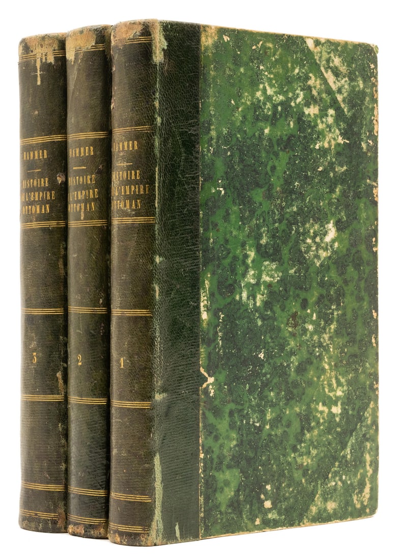 Hammer-Purgstall (Joseph von) Histoire de L'Empire Ottoman, 3 vol., Paris, 1844. (1 of 1)