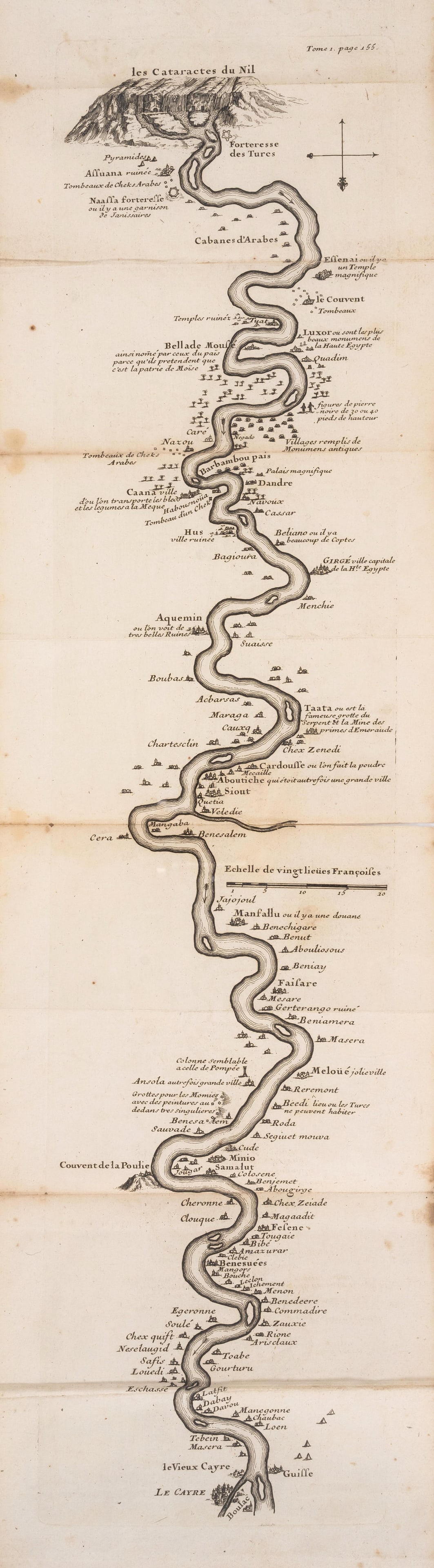 Lucas (Paul) Voyage du Sieur Paul Lucas au Levant, 2 vol., first edition, Paris, Guillaume Vandive, (1 of 1)