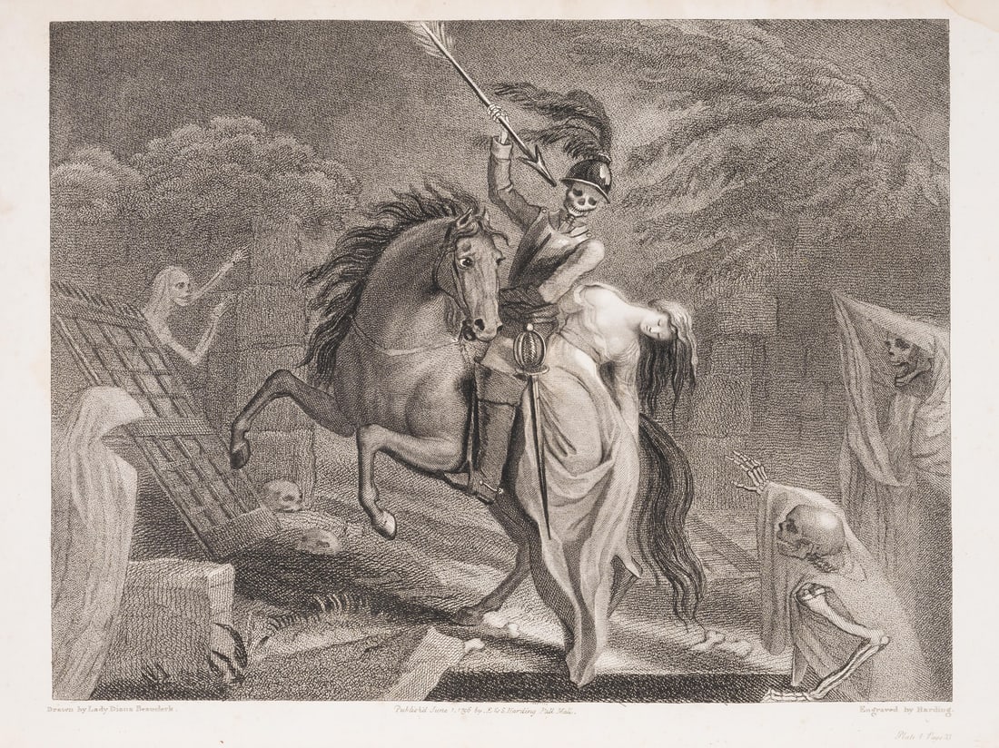 Burgher (Gottfried Augustus) Leonora, first edition in English, translated by W. R. Spencer, …: Burgher (Gottfried Augustus) Leonora, first edition in English, translated by W. R. Spencer, engraved frontispiece