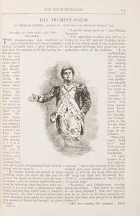 Hardy (Thomas) The Trumpet-Major, first edition, in Good Words for 1880, Ibister and Company, 1880.: Hardy (Thomas) The Trumpet-Major, first edition, 5 plates and 27 in-text illustrations by John Collier, as issued, in Good Words for 1880, frontispiece,