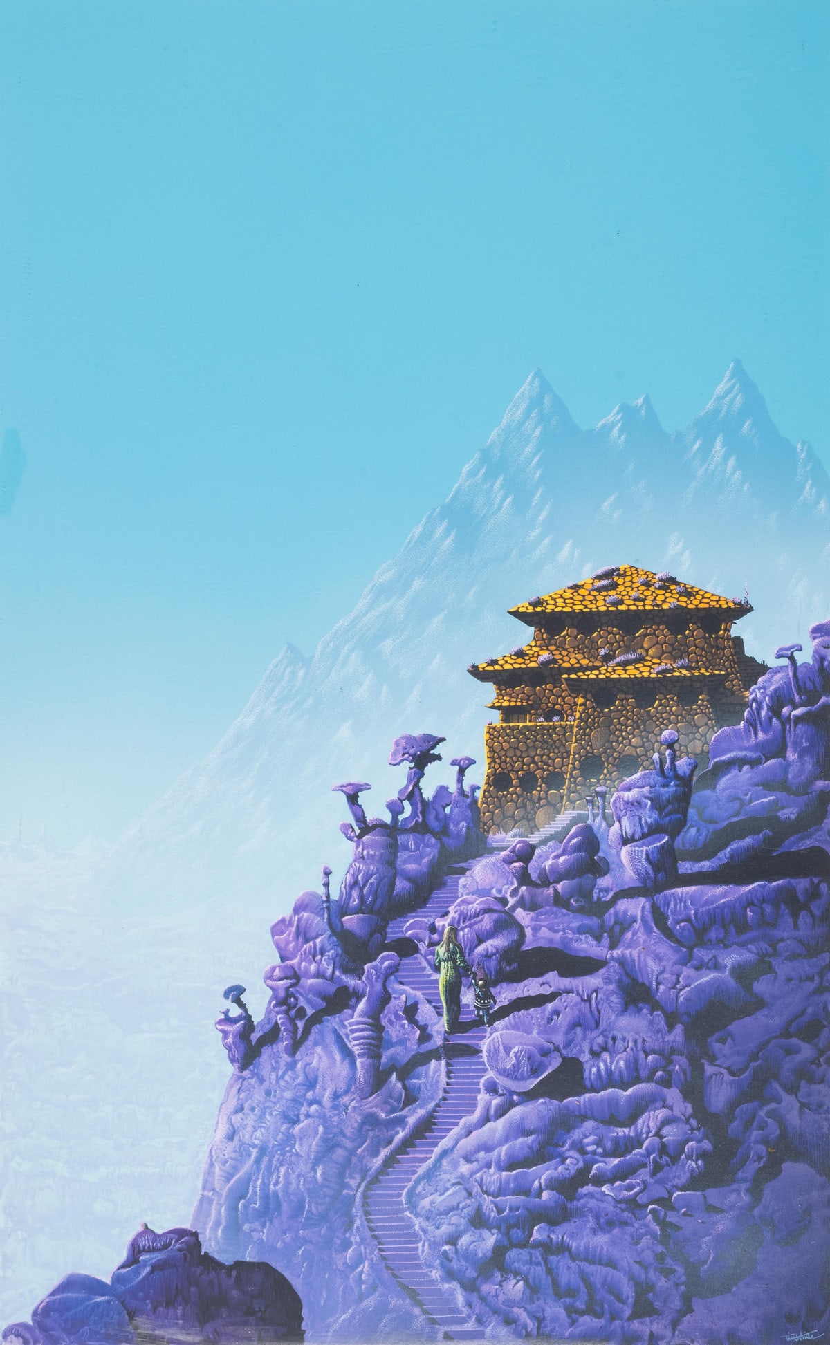 White (Tim, artist, 1952-2020) Original dust-jacket artwork design for Time Enough for Love by ̷ (1 of 1)