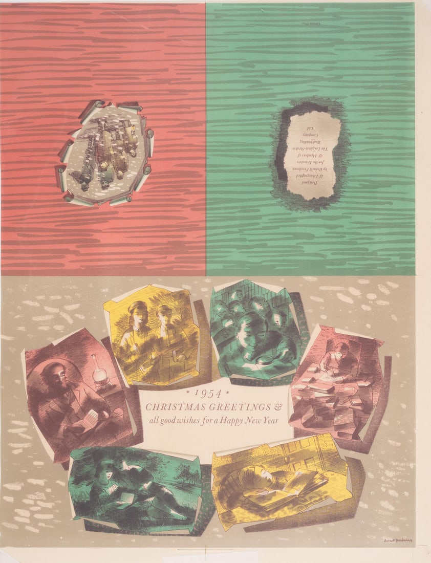 Freedman (Barnett) and others. Collection of 25 prints and original illustrations, some with London: Freedman (Barnett) and others. Collection of 25 prints and original illustrations, some with London interest, including Freedman's Christmas greeting