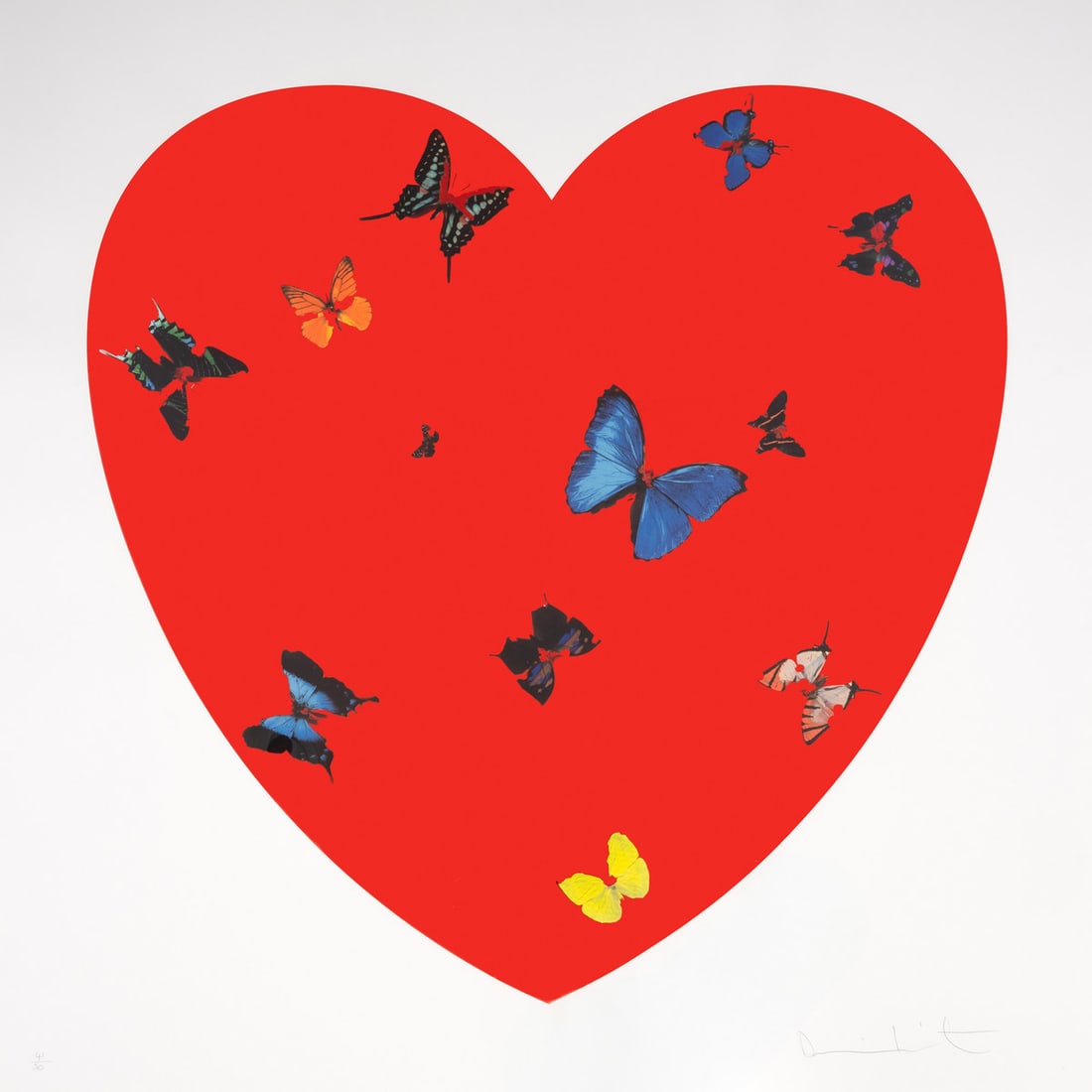 Damien Hirst (b.1965) All You Need is Love Love Love (1 of 1)