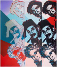 Andy Warhol (1928-1987) The Marx Brothers, from Ten Portraits of Jews of the Twentieth Century