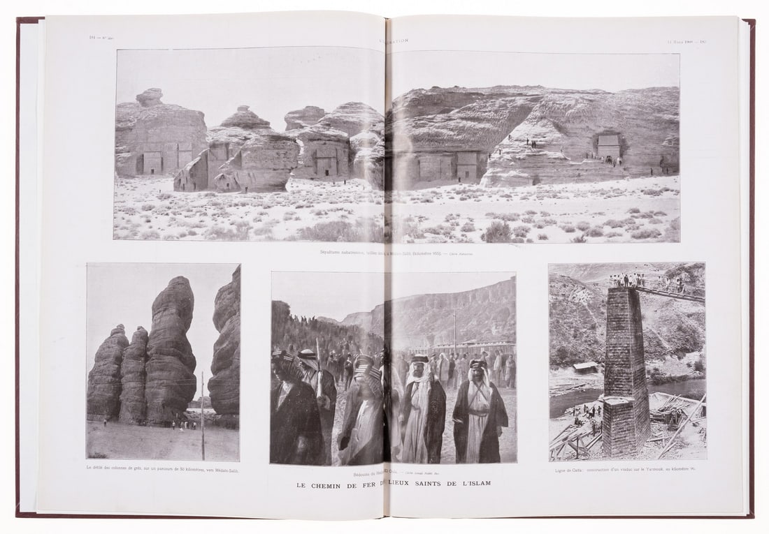 Middle East.- Al-Ula.- L'Illustration: Le Chermin de Fer d'Islam, no. 3394 6pp. extract, Paris, 14th (1 of 1)