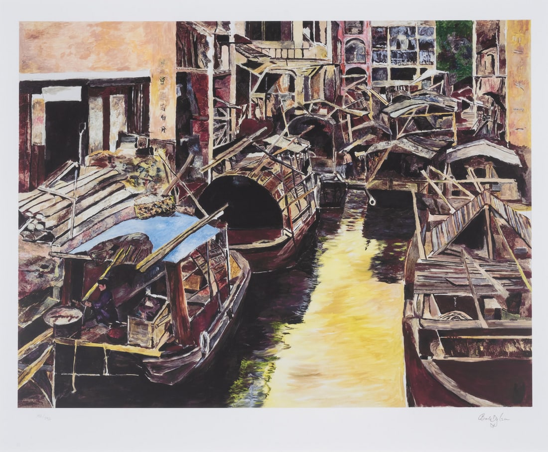 Bob Dylan (b.1941) Shanghai, from The Asia Series: Bob Dylan (b.1941)Shanghai, from The Asia Series (2021) Digital pigment print in colours, 2021, signed in pencil' numbered from the edition of 295, printed by GTZ Fine Art Editions, New York, co-publi