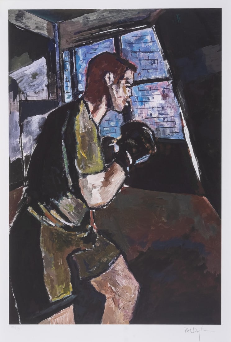 Bob Dylan (b.1941) Boxing Gym, from The Brazil Series (2015): Bob Dylan (b.1941) Boxing Gym, from The Brazil Series (2015) Digital pigment print in colours, 2015, signed in pencil, numbered from the edition of 295, printed by GTZ Fine Art Editions, New York, pub