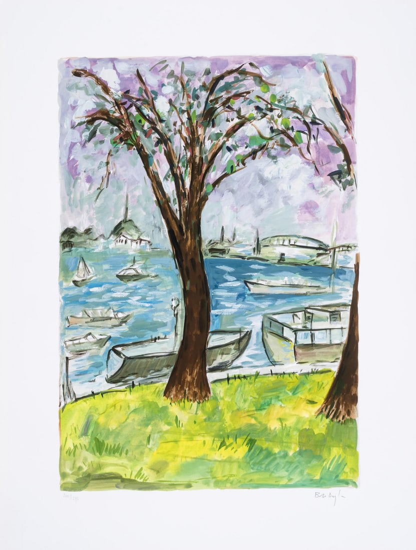 Bob Dylan (b.1941) Sunday Afternoon, from The Drawn Blank Series (2014): Bob Dylan (b.1941) Sunday Afternoon, from The Drawn Blank Series (2014) Digital pigment print in colours, 2014, signed in pencil, numbered from the edition of 295, printed by GTZ Fine Art Editions, Ne