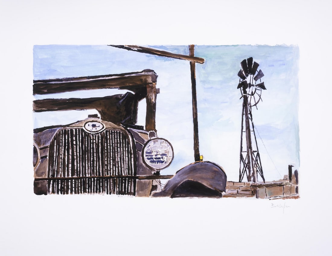 Bob Dylan (b.1941) Wilton Iowa Farmyard, from The Beaten Path Series (2016) (1 of 1)