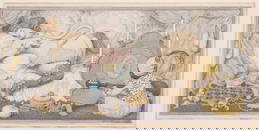 Pellar (Hans) Eight original book illustrations for 'Der verliebte Flamingo' [together with] a