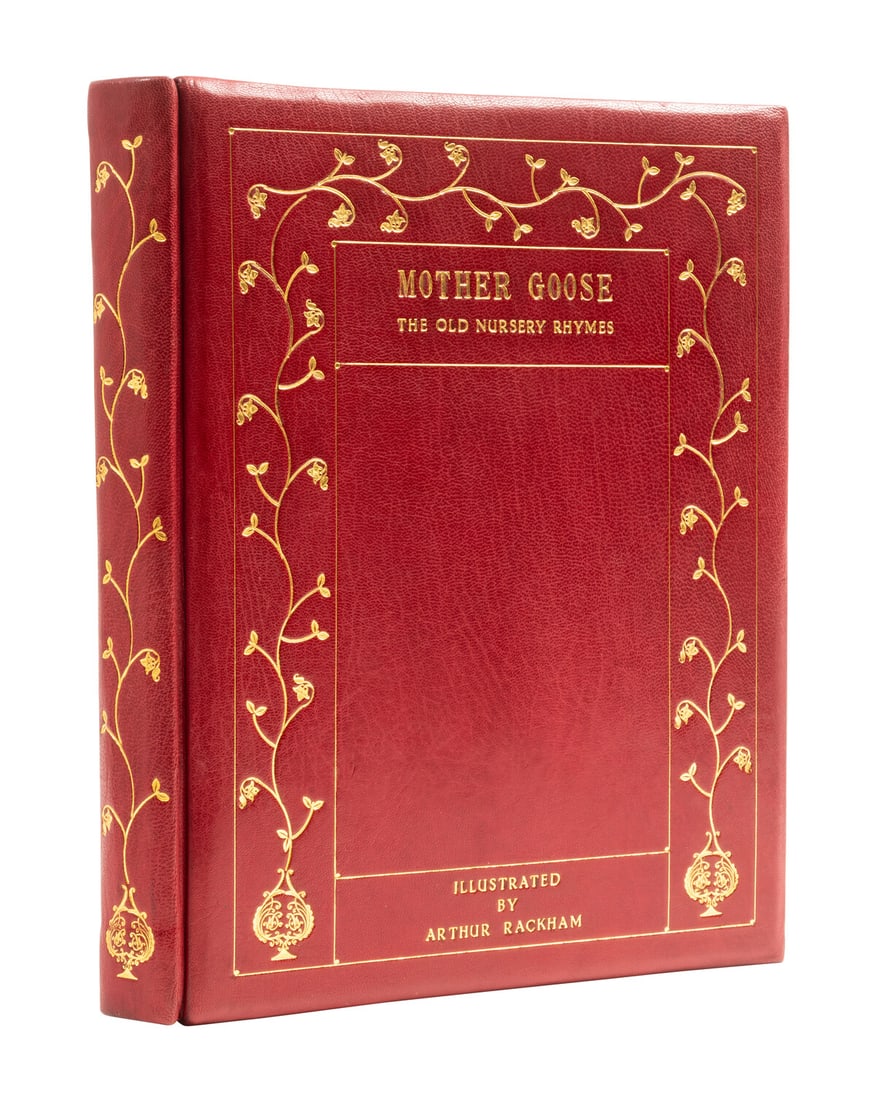 Rackham (Arthur) Mother Goose. The Old Nursery Rhymes, one of 1030 copies signed by the illustrator,: Rackham (Arthur) Mother Goose. The Old Nursery Rhymes, one of 1030 copies signed by the illustrator, tipped-in colour frontispiece and 13 plates by Arthur Rackham