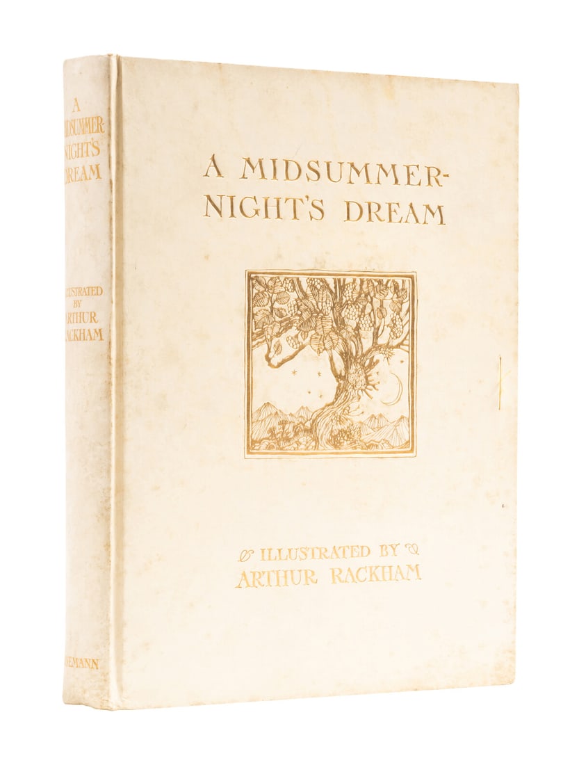 Rackham (Arthur).- Shakespeare (William) A Midsummer Night's Dream, one of 1,000 copies signed by: Rackham (Arthur).- Shakespeare (William) A Midsummer Night's Dream, one of 1,000 copies signed by the illustr