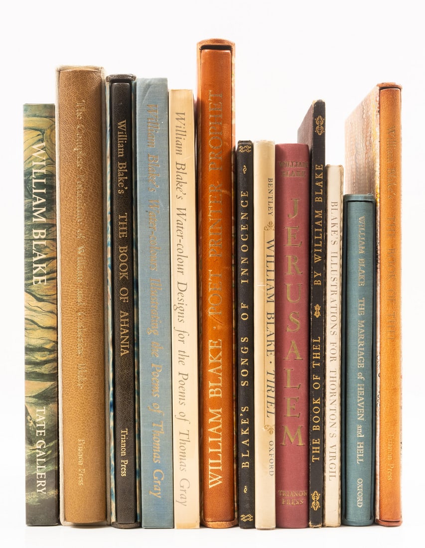 Trianon Press.- Blake (William) The Book of Thel, one of 426 copies, 1965 & others by or concerning (1 of 1)