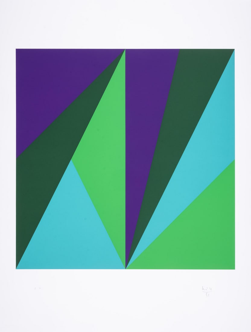 Max Bill (1908-1994) Untitled, from Columbus - In Search of a New Tomorrow: Max Bill (1908-1994) Untitled, from Columbus - In Search of a New Tomorrow Screenprint in colours, 1991-1992, signed, dated and inscribed 'A.P.' in pencil, a