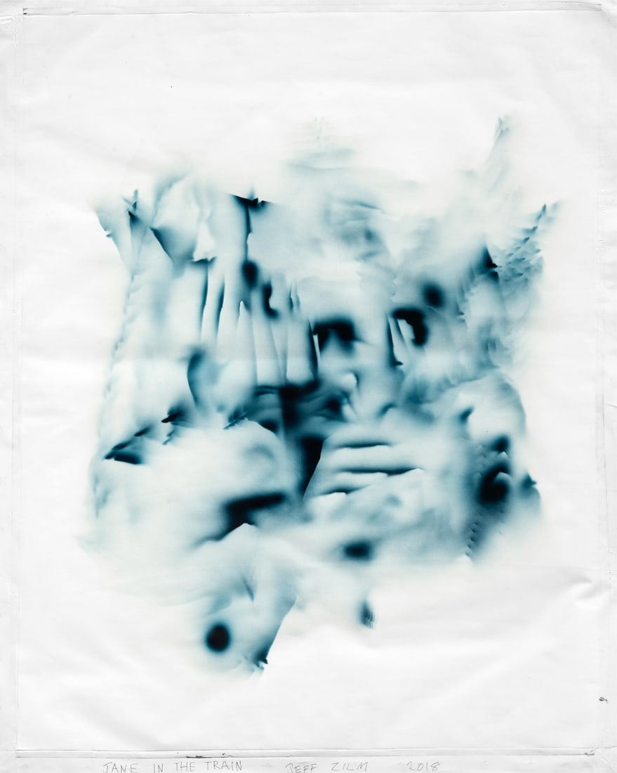 Jeff Zilm (b.1958) Jane in the Train (1 of 1)