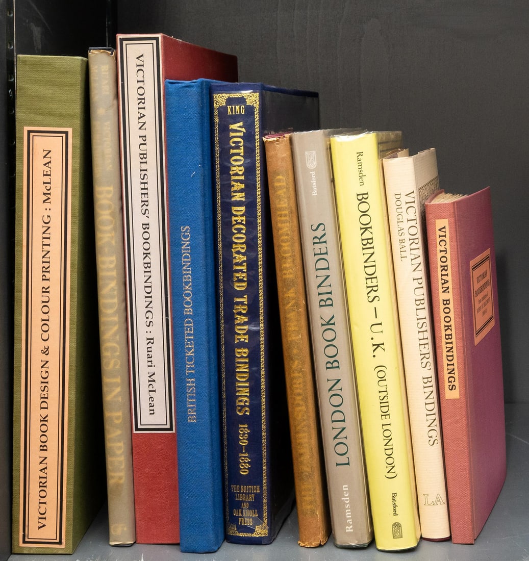 Bookbinding.- McLean (Ruari) Victorian Publishers' Book-bindings in Cloth and Leather, 1974 & others (1 of 1)