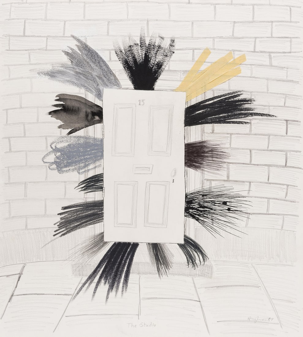 Patrick Hughes (b.1939) The Studio: Patrick Hughes (b.1939) The Studio