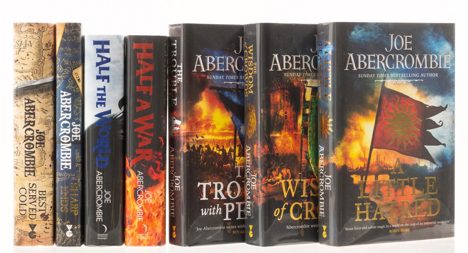 Abercrombie (Joe) [Age of Madness series], 3 vol., first editions, limited editions signed by the