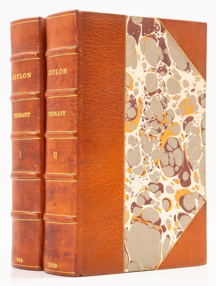 Ceylon.- Tennent (Sir James Emerson) Ceylon, 2 vol., first edition, 1859. (1 of 1)
