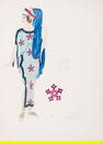 Theatre.- Dulac (Edmund) Four original theatrical costume designs for the operetta 'Phi-Phi',