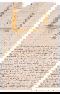Anti-Slavery Expedition.- Niger Expedition of 1841.- Stanger (William) Autograph Letter signed to Dr: Anti-Slavery Expedition.- Niger Expedition of 1841.- Stanger (William, geologist, botanist and medical doctor, 1811-54) Autograph Letter signed to Dr Frederick Fawssett, of Wisbech,