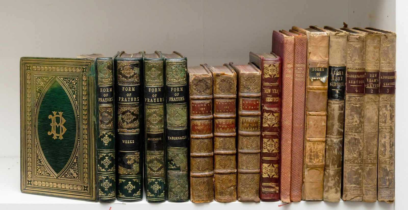 Judaica.- Cunaeus (Petrus) La Republique des Hebreux, 2 vol. only (of 3), Amsterdam, Pierre Mortier, (1 of 1)