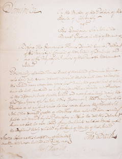 Orde/Orde-Powlett, Lord Bolton family papers.- Collection of correspondence and other papers,: Orde/Orde-Powlett, Lord Bolton family papers (of Hackwood Park, near Basingstoke).- Collection of correspondence and other papers, including: Dominica. On the Matter of the P