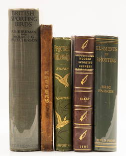 Rawstorne (Lawrence) Gamonia: or, The Art of Preserving Game, first edition, Rudolph Ackermann, 1837: Rawstorne (Lawrence) Gamonia: or, The Art of Preserving Game, first edition, half-title, 15 hand-coloured aquatint plates by J. T. Rawlins heightened with gum ara