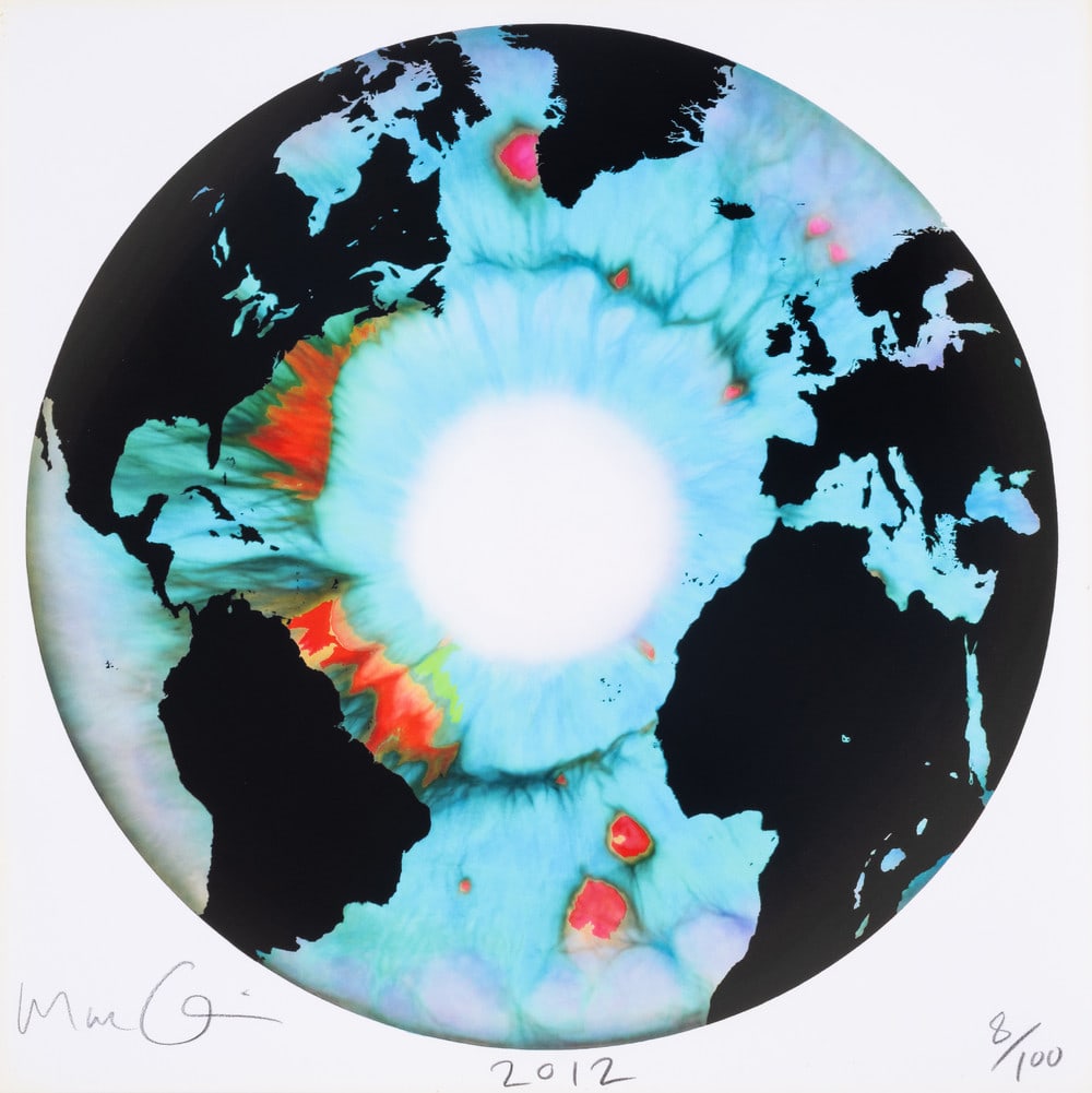 Marc Quinn (b.1964) Eye of History: Marc Quinn (b.1964)Eye of HistoryArchival inkjet print in colours, 2013, signed and dated in pencil, numbered from the edition of 100, published by New Art Editions, The Hague, on wove paper, the full