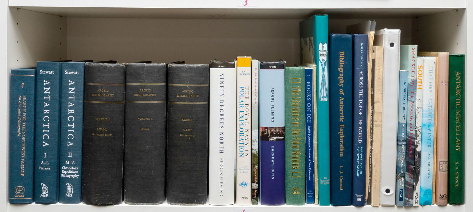 Polar.- Bibliography.- Day (Alan Edwin) Search for the Northwest Passage: An Annotated Bibliography, (1 of 1)