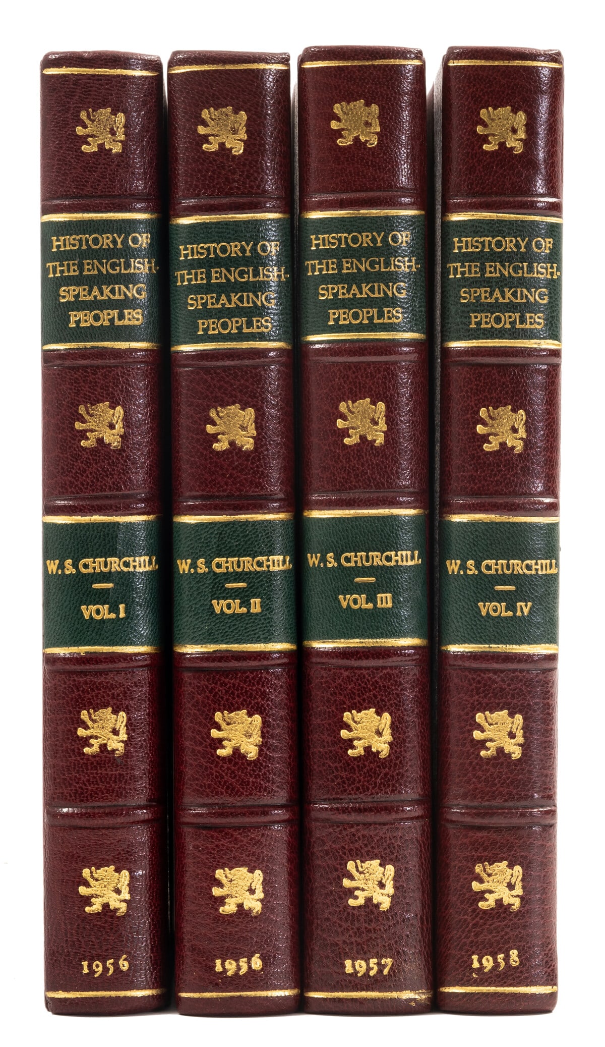 Churchill (Sir Winston Spencer) The History of English Speaking Peoples, 4 vol., first edition, (1 of 1)