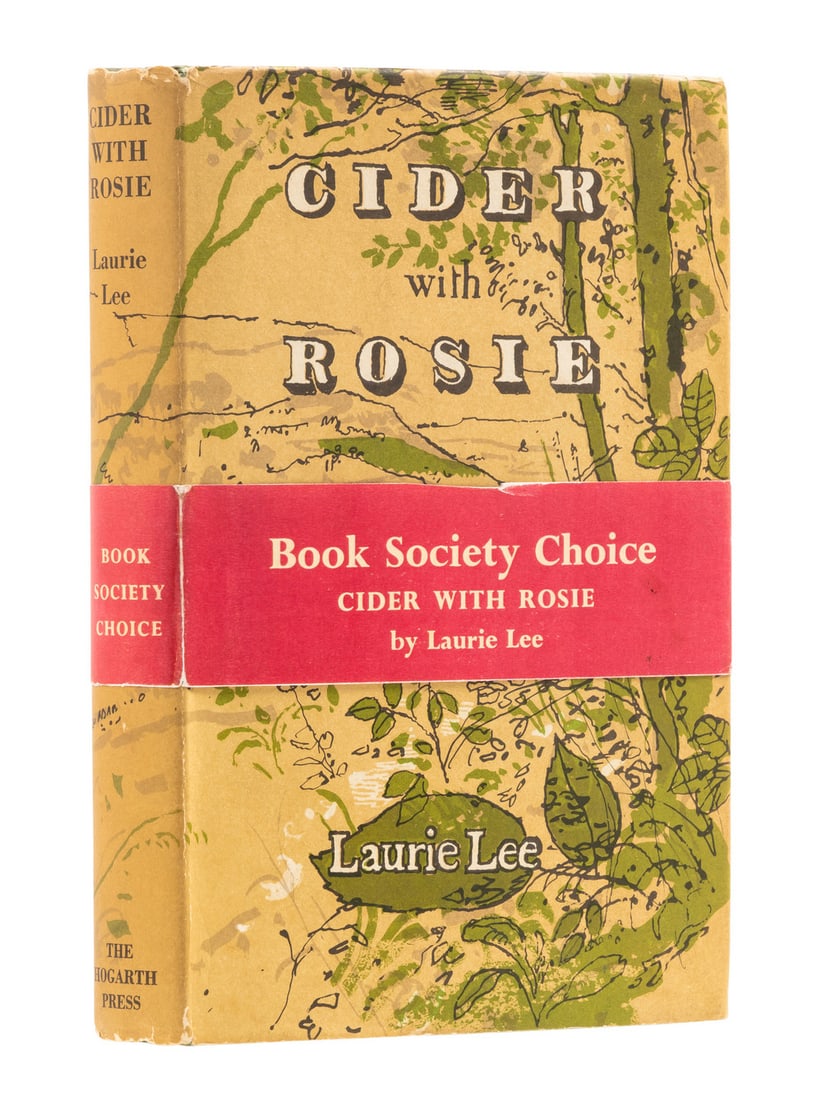 Lee (Laurie) Cider with Rosie, first edition, 1959: Lee (Laurie) Cider with Rosie, first edition, illustrations by John Ward, original boards, faint edge-spotting, slight bumping to spine tips, dust-jacket, very li