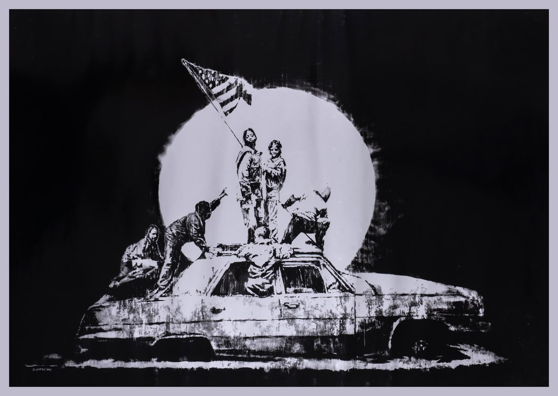 Be@rbrick X Brandalism, Banksy Riot Cop 1000%