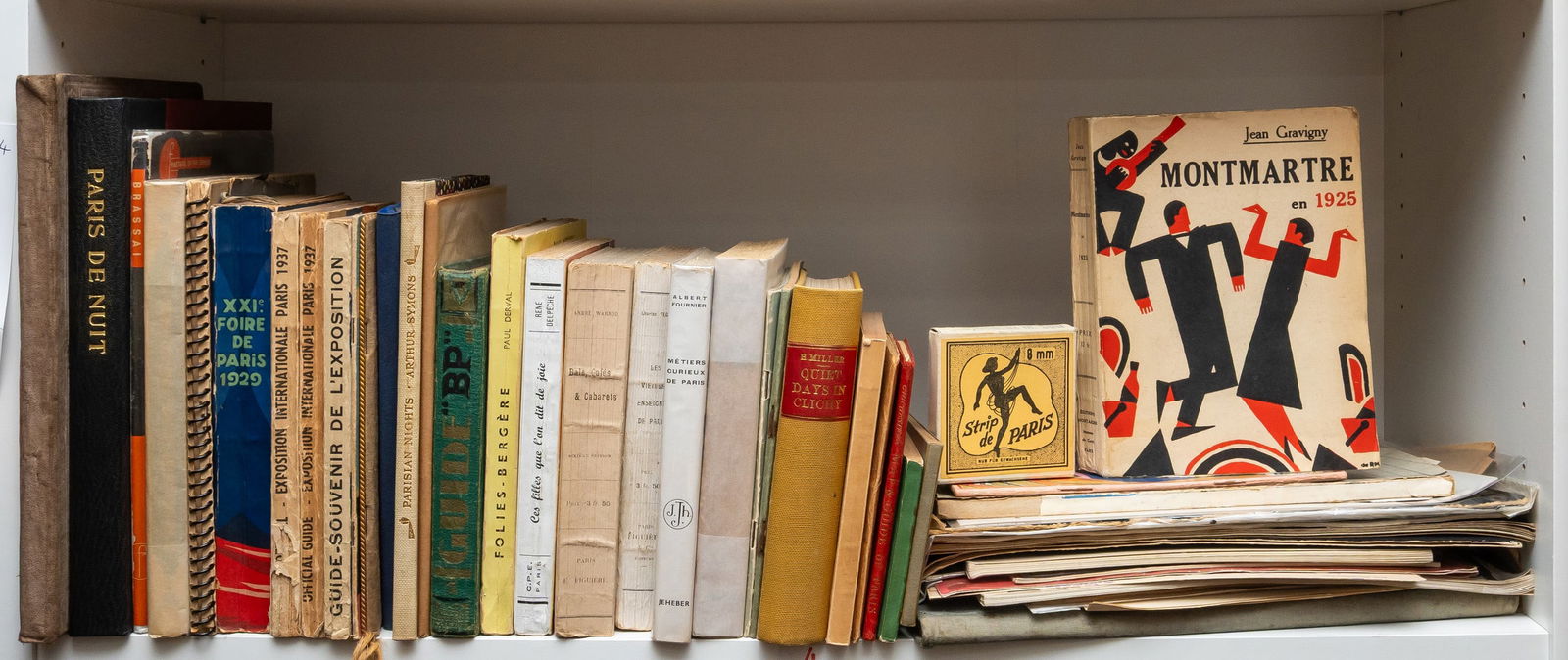 Paris.- Miller (Henry) Quiet Days in Clichy, first edition, photographic illustrations by Brassaï,: Paris.- Miller (Henry) Quiet Days in Clichy, first edition, half-title, photographic illustrations by Brassaï, few very light and small stai