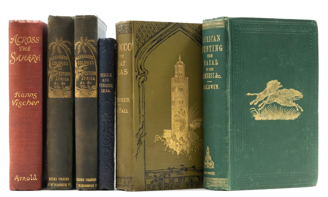 Africa.- Alexander (James Edward) Narrative of a Voyage of Observation among the Colonies of Western: Africa.- Alexander (James Edward) Narrative of a Voyage of Observation among the Colonies of Western Africa, 2 vol.,