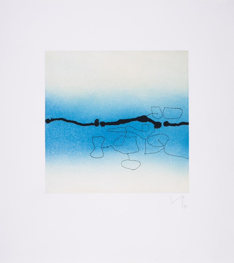Victor Pasmore (1908-1998) Images on the Wall H, Edition A (Lynton G72h): Victor Pasmore (1908-1998) Images on the Wall H, Edition A (Lynton G72h) Etching with aquatint printed in colours, 1992, initialled and dated in pencil, a printer’s proof aside from the edition