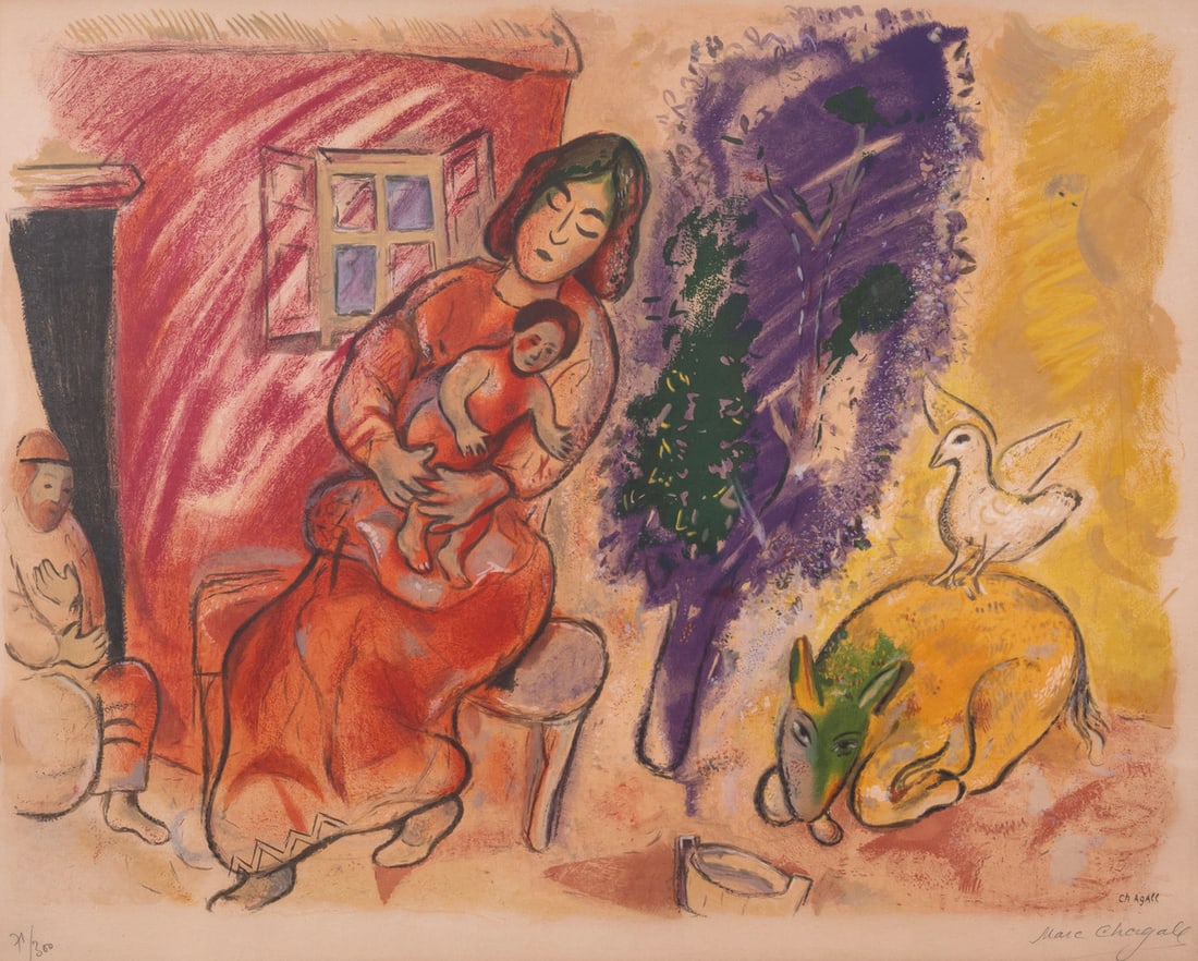 Marc Chagall (1887-1985) after. Maternité (Sorlier 7) (1 of 1)