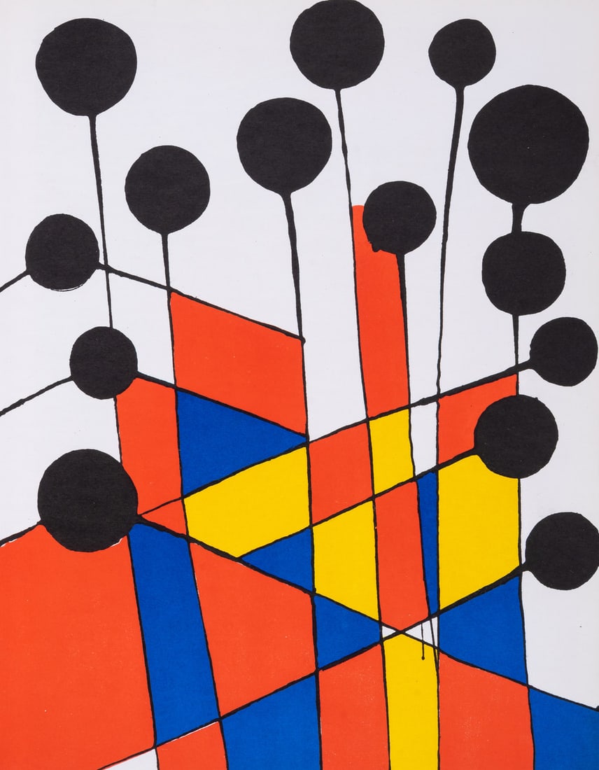 Various Artists XXe siècle Nos. 15, 19, 20, 23, 37, 50 and 51: Various ArtistsXXe siècle Nos. 15, 19, 20, 23, 37, 50 and 51Seven publications, 1960-1978, comprising ten original graphic works by Alexander Calder, Agam, Jean Arp, Max Ernst, Manessier,