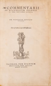 Books and Works on Paper