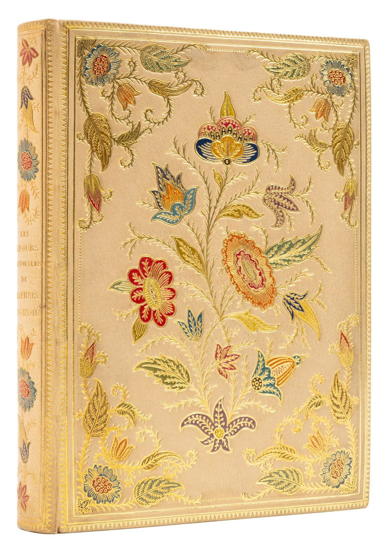 Kieffer (René, binder).- Longus. Les Amours Pastorales de Daphnis et Chloé, engraved plates,: Kieffer (René, binder).- Longus. Les Amours Pastorales de Daphnis et Chloé, additional engraved pictorial title by Coypel, title in red &am