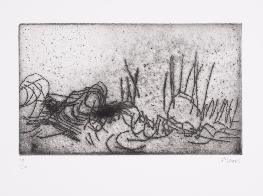 Henry Moore (1898-1986) Wreck (Cramer 162) (1 of 1)