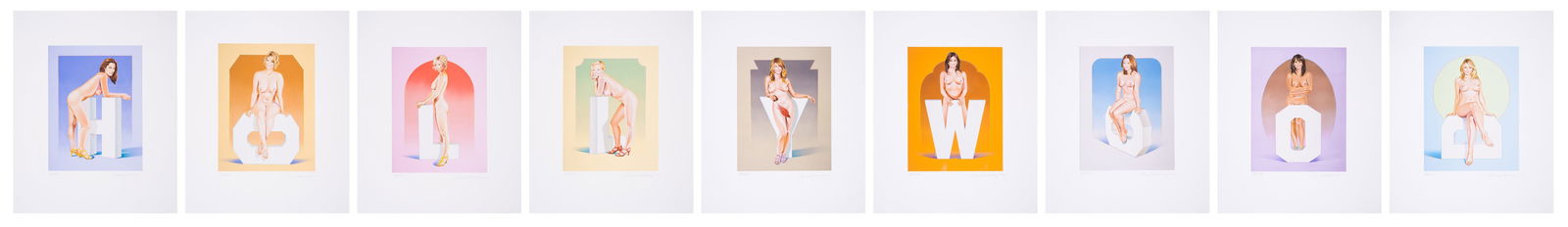 Mel Ramos (1935-2018) Hollywood Suite (Hilger p.212)