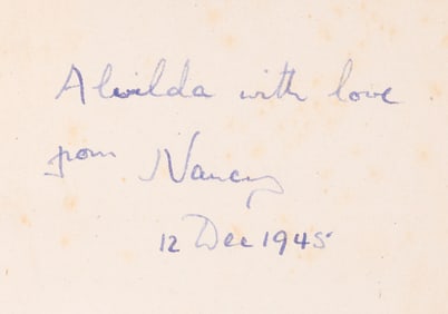 Lots 1-18: Books from the Library of Alvilde Lees-Milne (1909-1994) | Lots 19-36: Remaining Books and Works on Paper from the McGatch Yeats Collection | Lots 37-49: American Presidents, the Property of a Gentleman