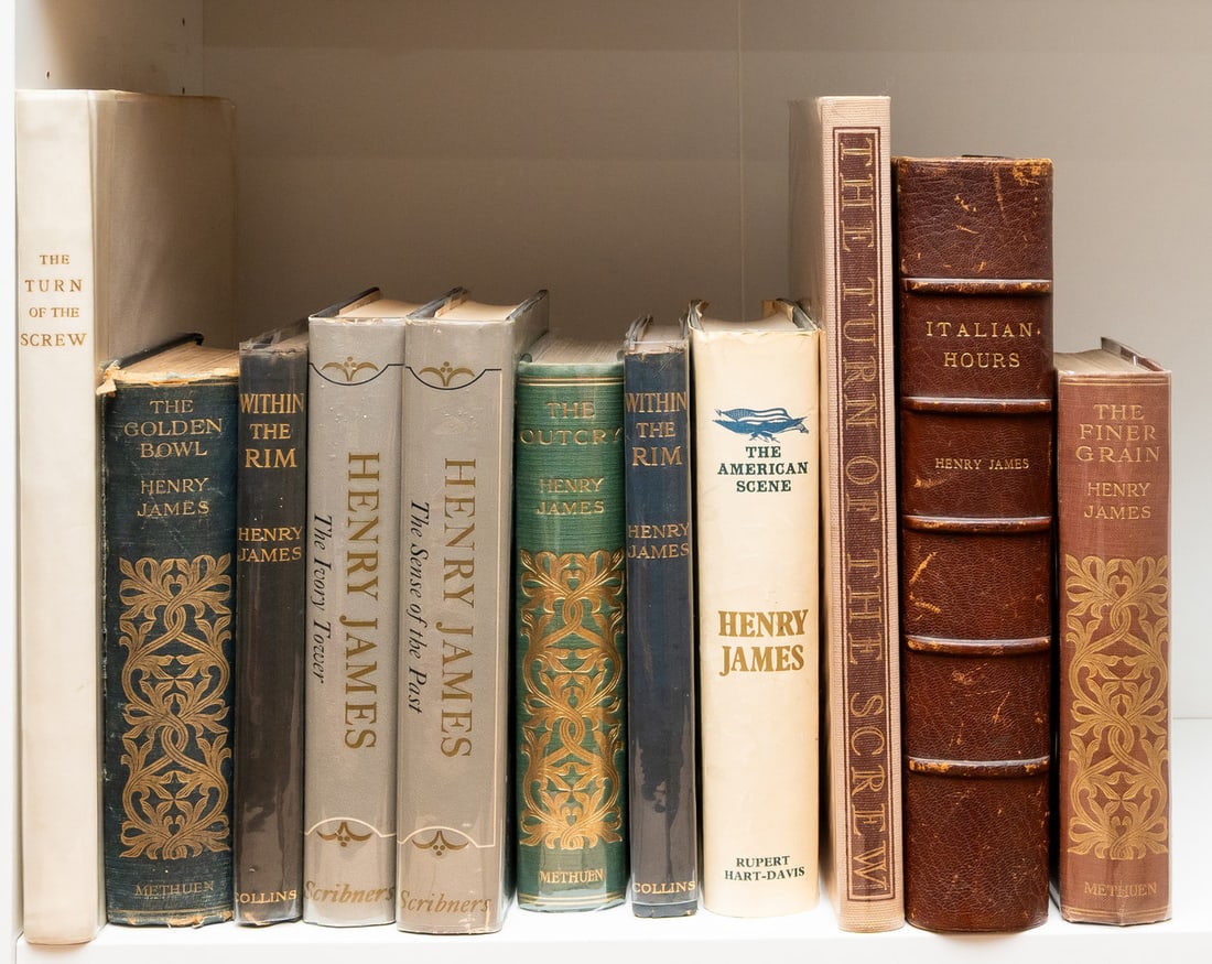 James (Henry) The Turn of the Screw, one of 200 copies, [Aldington], Hand and Flower Press, 1940;: James (Henry) The Turn of the Screw, one of 200 copies on Barcham Green hand-made rag paper, illustrations by Mariette Lydis, original half vellum, slight bumping