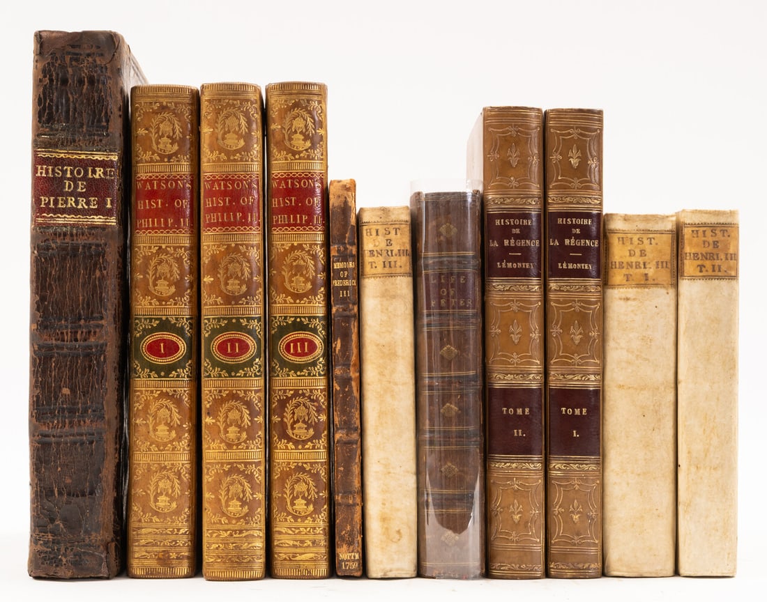 Watson (Robert) The History of the Reign of Philip the Second, King of Spain, 3 vol., 1779; and (1 of 1)