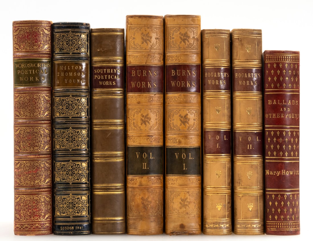 Howitt (Mary) Ballads, 3 short manuscript poems by author loosely inserted, 1847; and others, poetry (1 of 1)